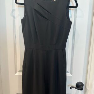 Elie Tahari Black Sleeveless Jumpsuit